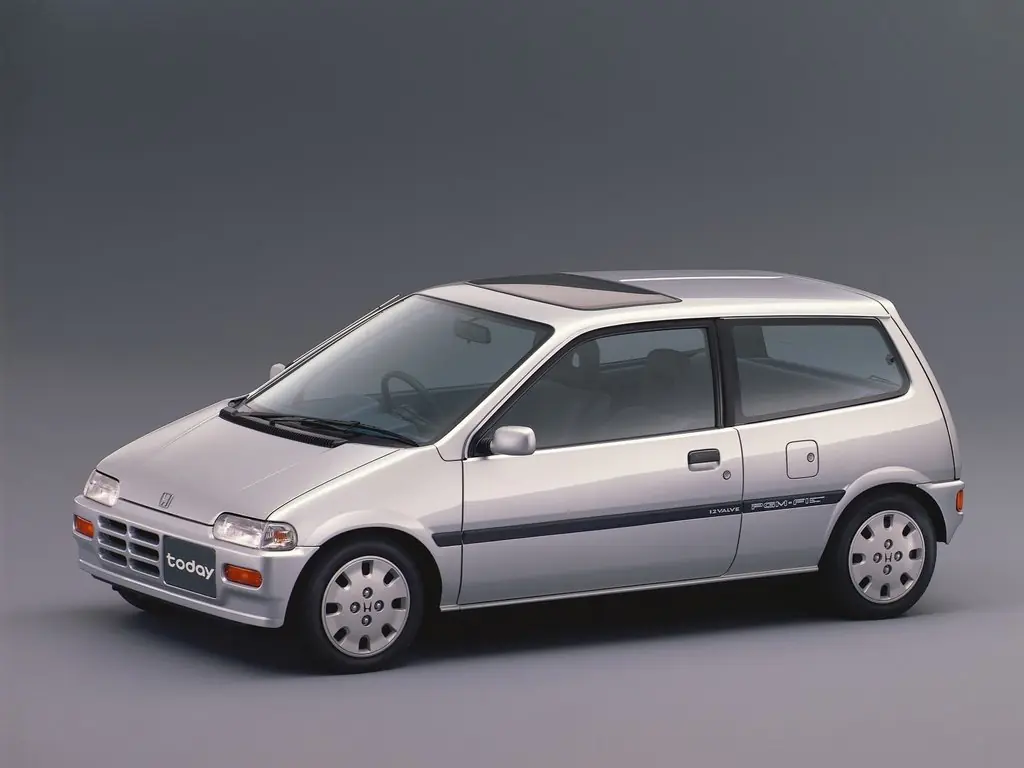 Honda Today (JA1, JW2) 1 поколение, рестайлинг, хэтчбек 3 дв. (02.1988 - 01.1990)